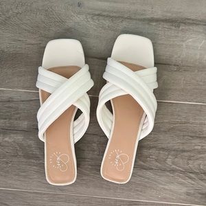 White Sandals